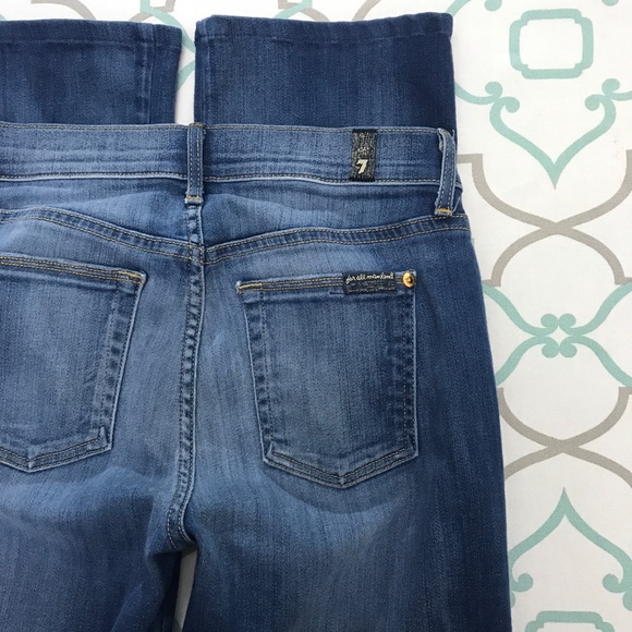 7 For All Mankind Denim - 💗👖GORGEOUS! 7FAM SKINNY BOOTCUT👖💗26 1/2 30.5”